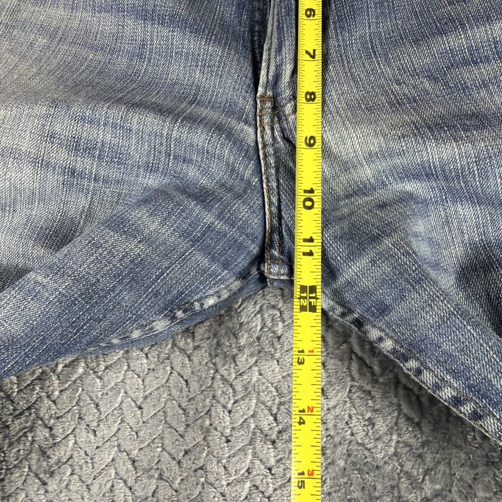 Levis 569 Jeans Mens 34x32 Blue Medium Wash Relaxed Fit Straight Leg Denim - Picture 6 of 12